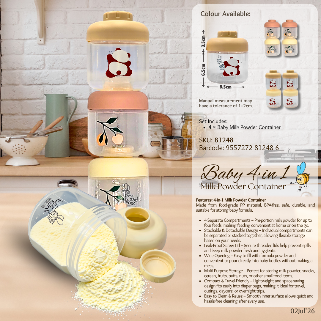 Beeson 4in1 Baby Multi Purpose Powder Container Dispenser | 81248