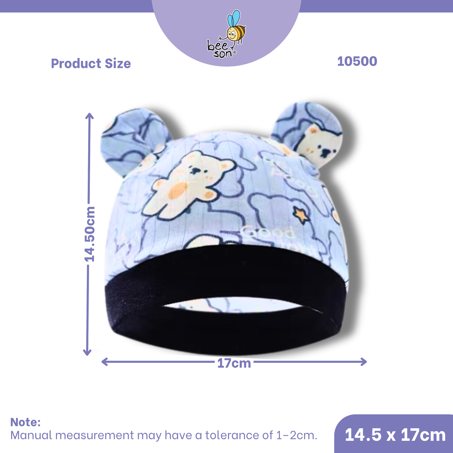 Beeson Unisex Baby Bonnet 10500 | 10503