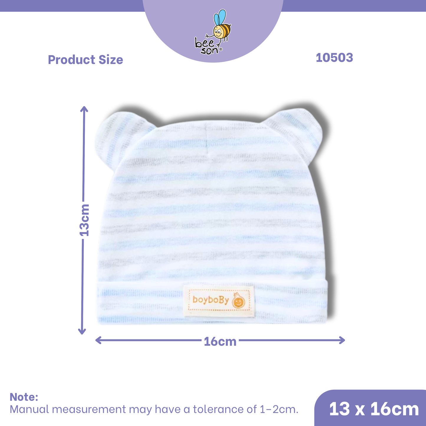 Beeson Unisex Baby Bonnet 10500 | 10503