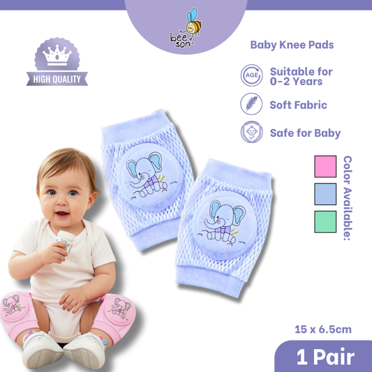 Beeson Baby Knee Pads – Soft Protection for Crawling | 10620 B