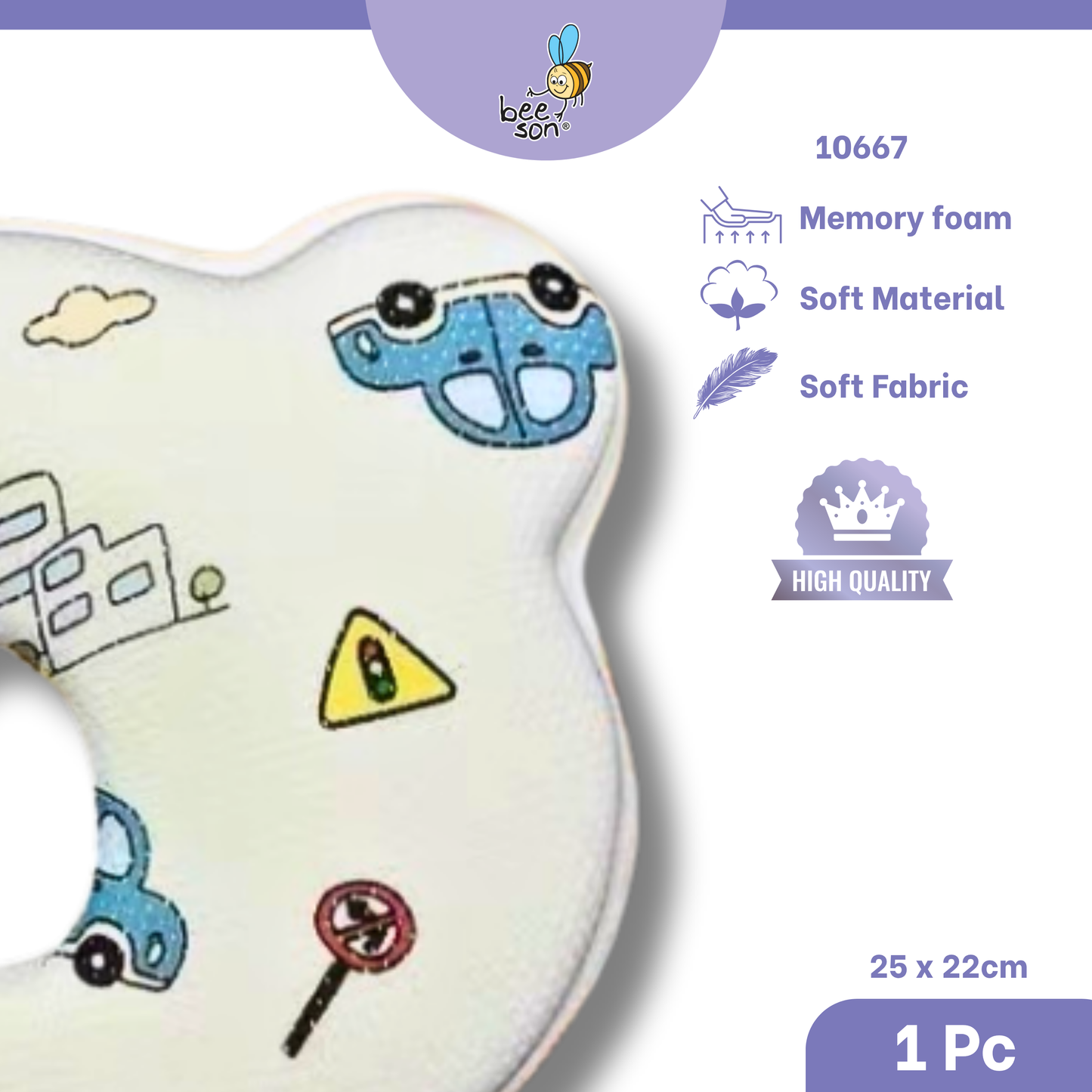 Beeson Bedding Baby Dimple Pillow | Head Shaping Pillow 10667 | 10669 | 10670 | 10671 | 10676