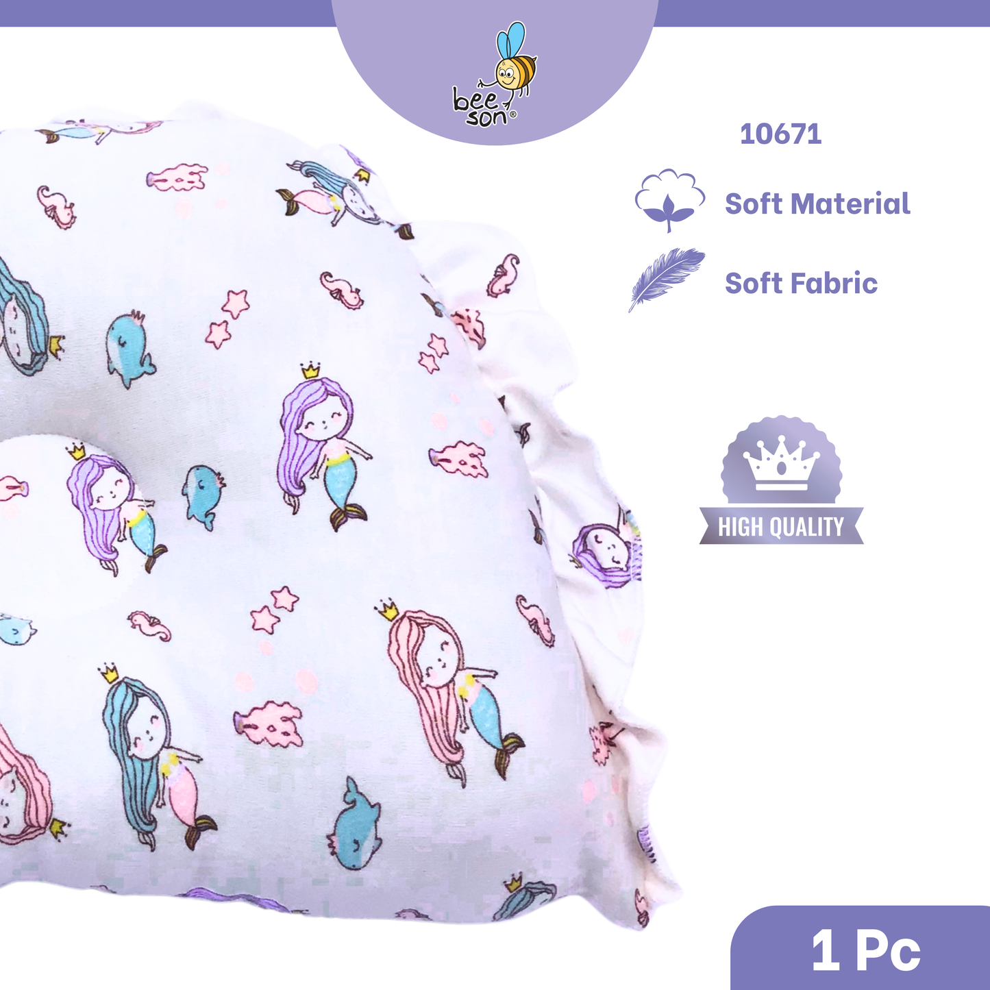 Beeson Bedding Baby Dimple Pillow | Head Shaping Pillow 10667 | 10669 | 10670 | 10671 | 10676