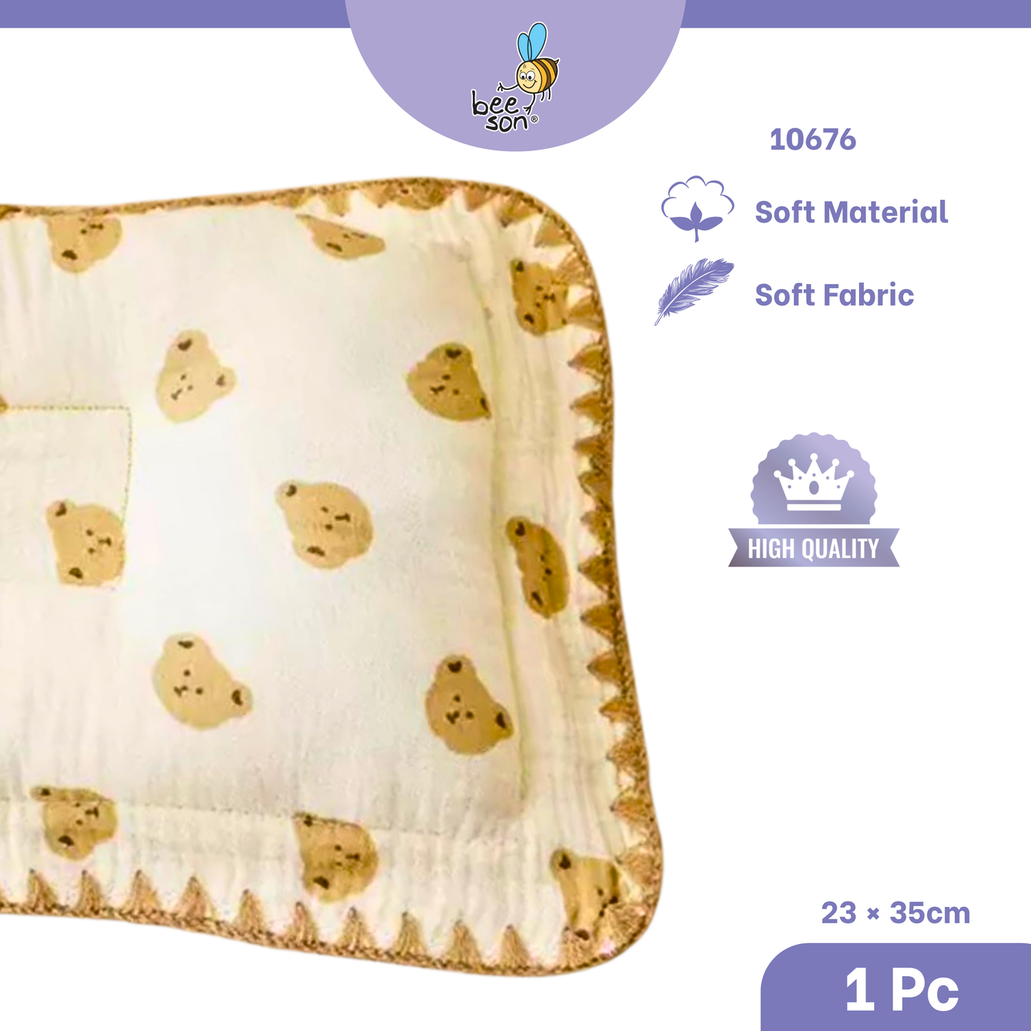Beeson Bedding Baby Dimple Pillow | Head Shaping Pillow 10667 | 10669 | 10670 | 10671 | 10676