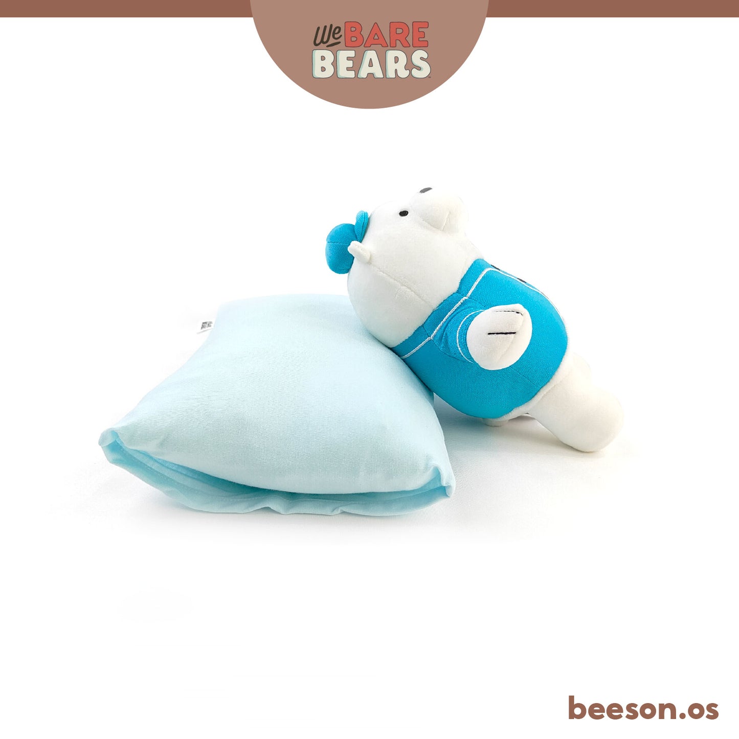 We Bare Bear 3in1 Baby Bedding Set With Pillow & Bolsters 30091 30093