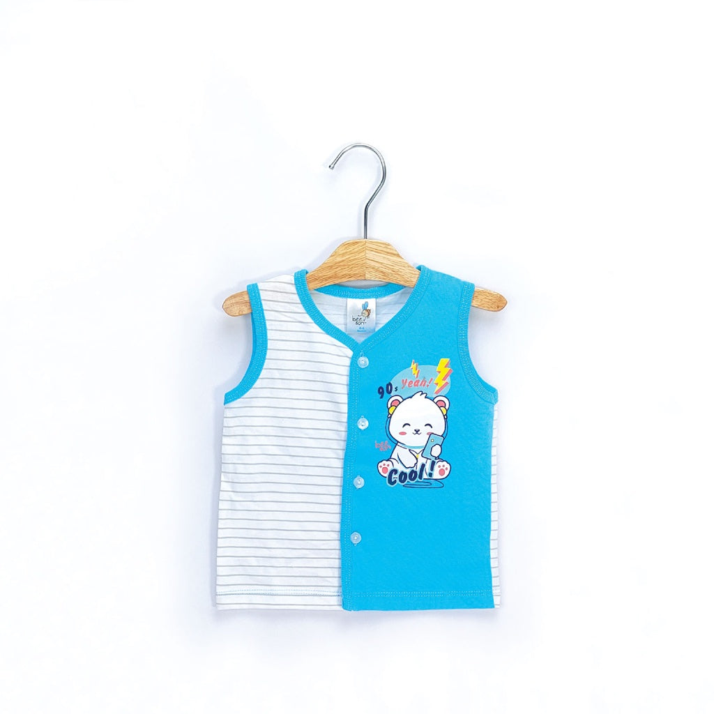 Beeson Newborn Baby Boy Singlet with Short Pants Suit Set 12192