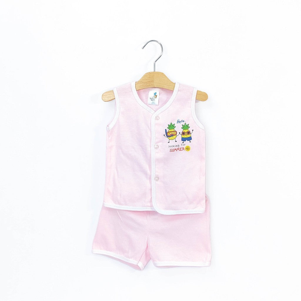 Beeson Newborn Baby Boy / Girl Singlet with Short Pants Suit Set 13285