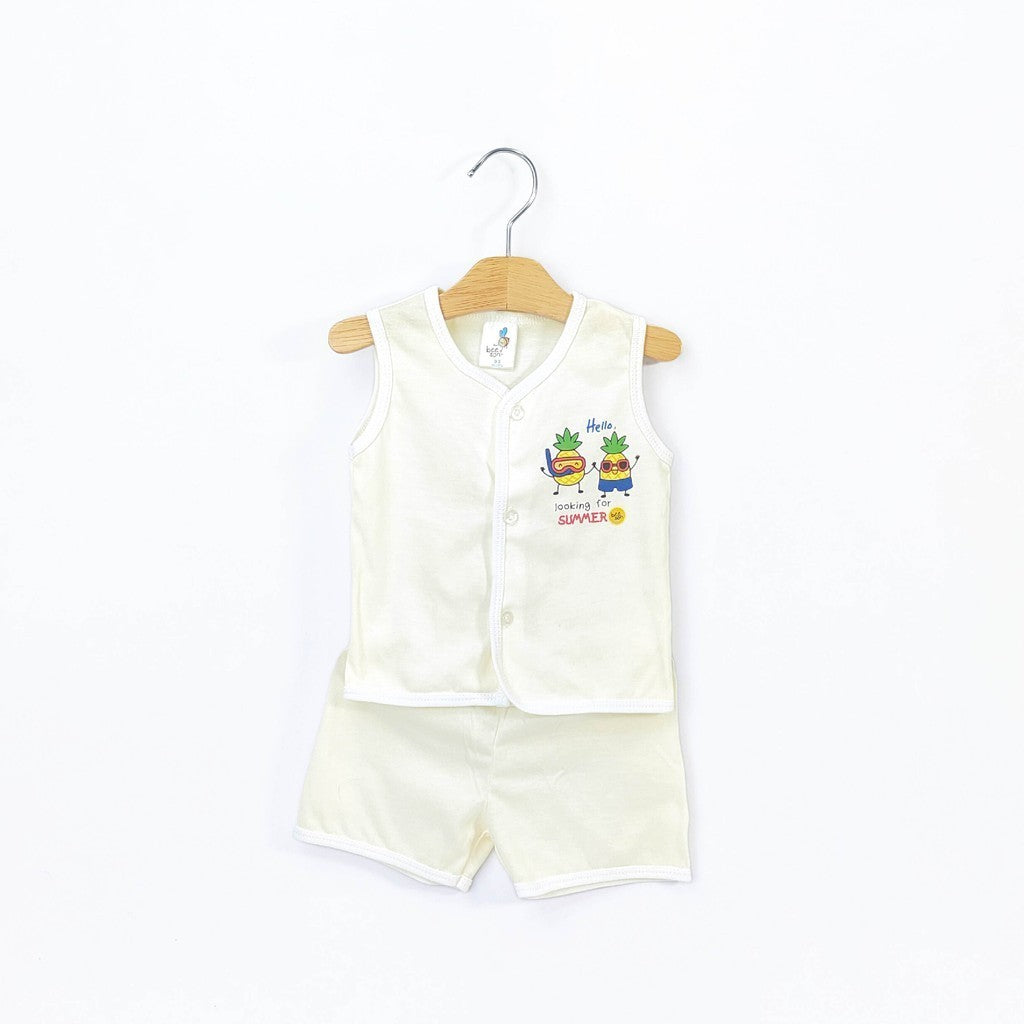 Beeson Newborn Baby Boy / Girl Singlet with Short Pants Suit Set 13285