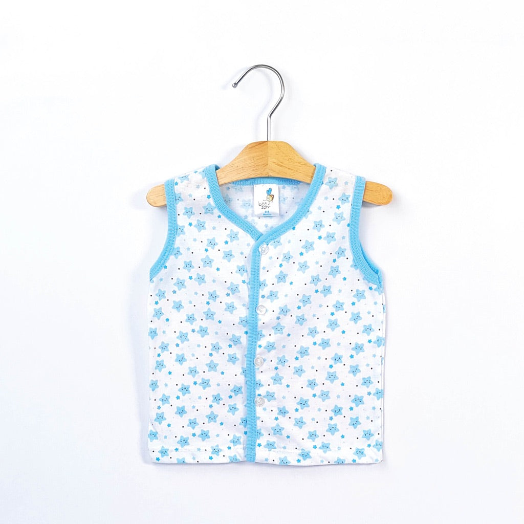 Beeson Newborn Baby Boy Singlet with Short Pants Suit Set 12144