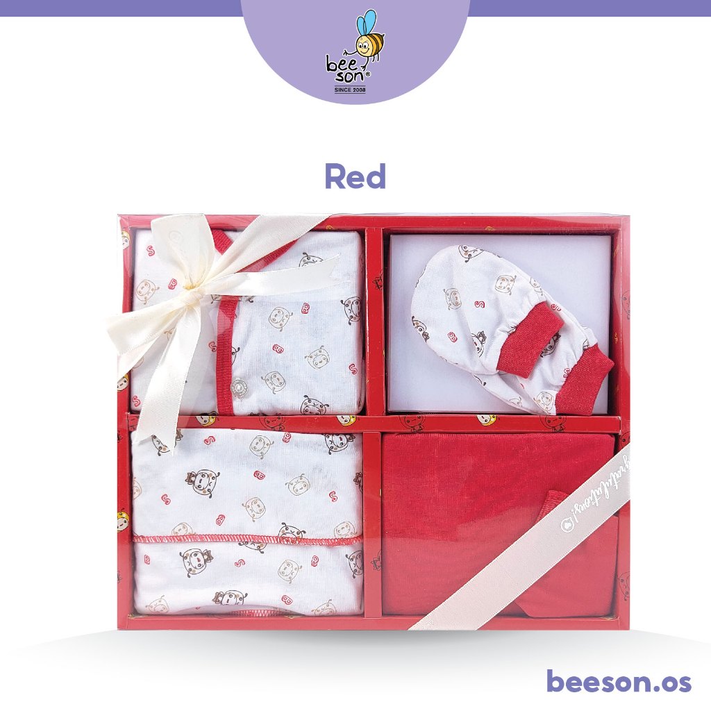 Beeson 4in1 Newborn Baby Boy / Girl Hamper Gift Set Box 10904