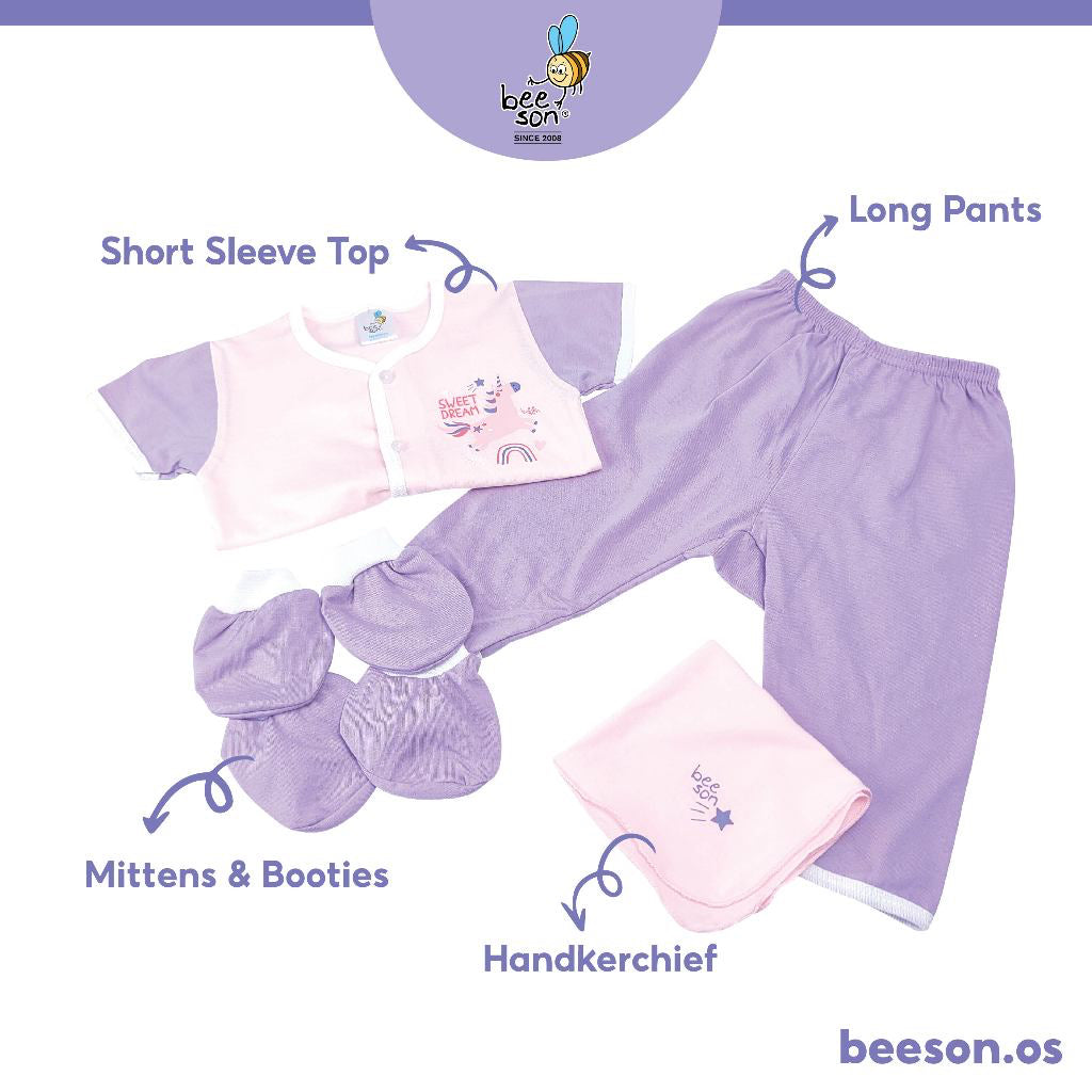 Beeson 5in1 Newborn Baby Boy / Girl Hamper Gift Set Box 10901