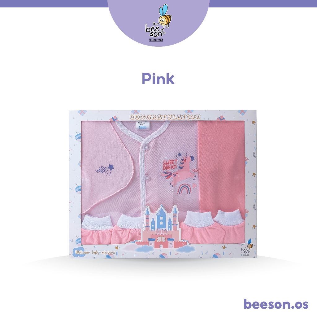 Beeson 5in1 Newborn Baby Boy / Girl Hamper Gift Set Box 10901