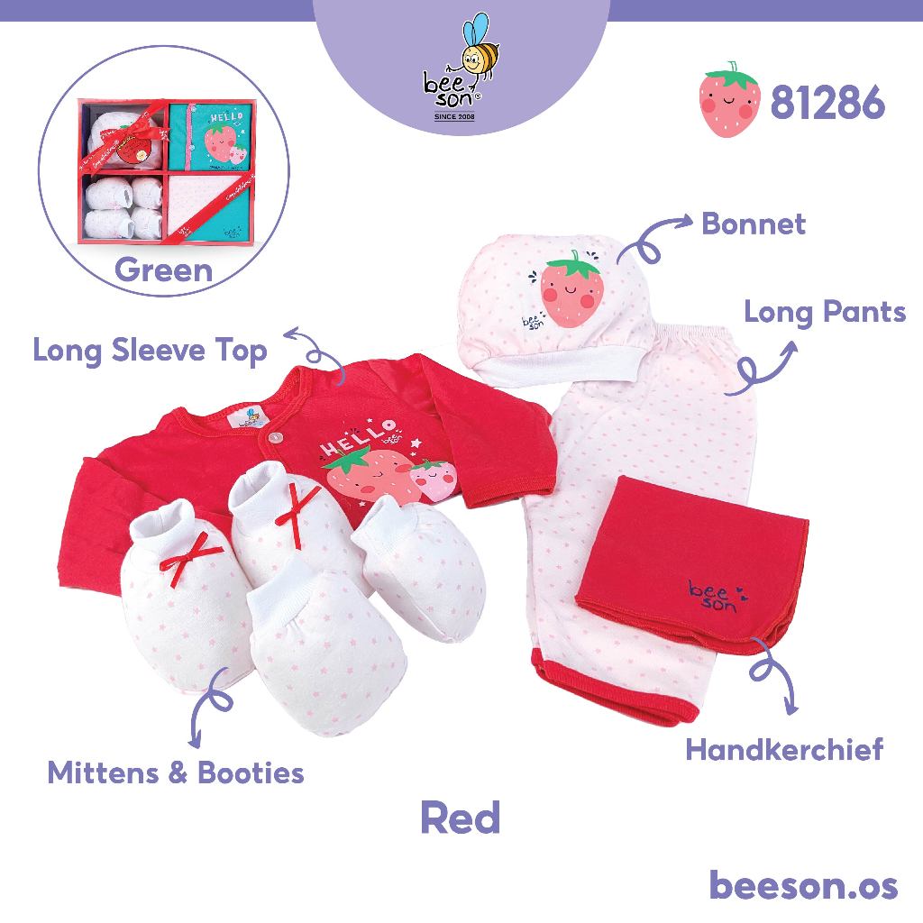 Beeson 6in1 Newborn Baby Boy / Girl Hamper Gift Set Box 81286