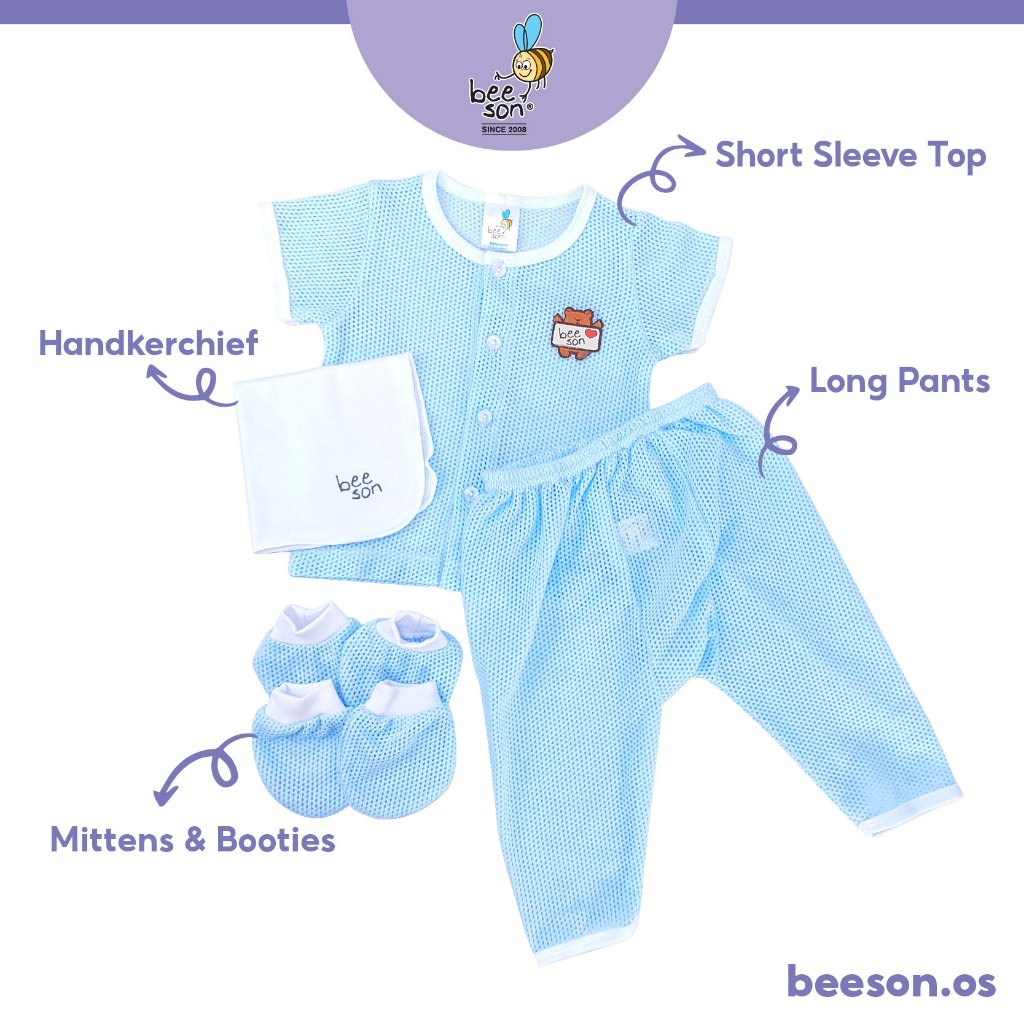 Beeson 5in1 Newborn Baby Boy / Girl Hamper Gift Set Box 10900