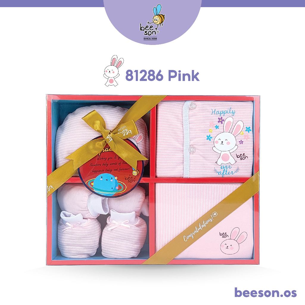 Beeson 6in1 Newborn Baby Boy / Girl Hamper Gift Set Box 81286