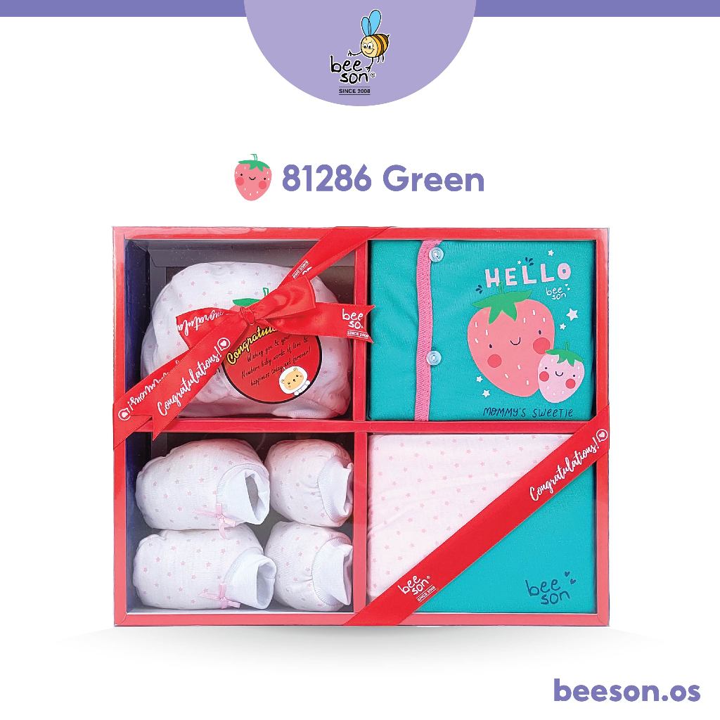 Beeson 6in1 Newborn Baby Boy / Girl Hamper Gift Set Box 81286