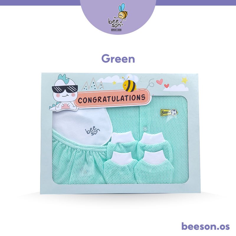 Beeson 5in1 Newborn Baby Boy / Girl Hamper Gift Set Box 10900