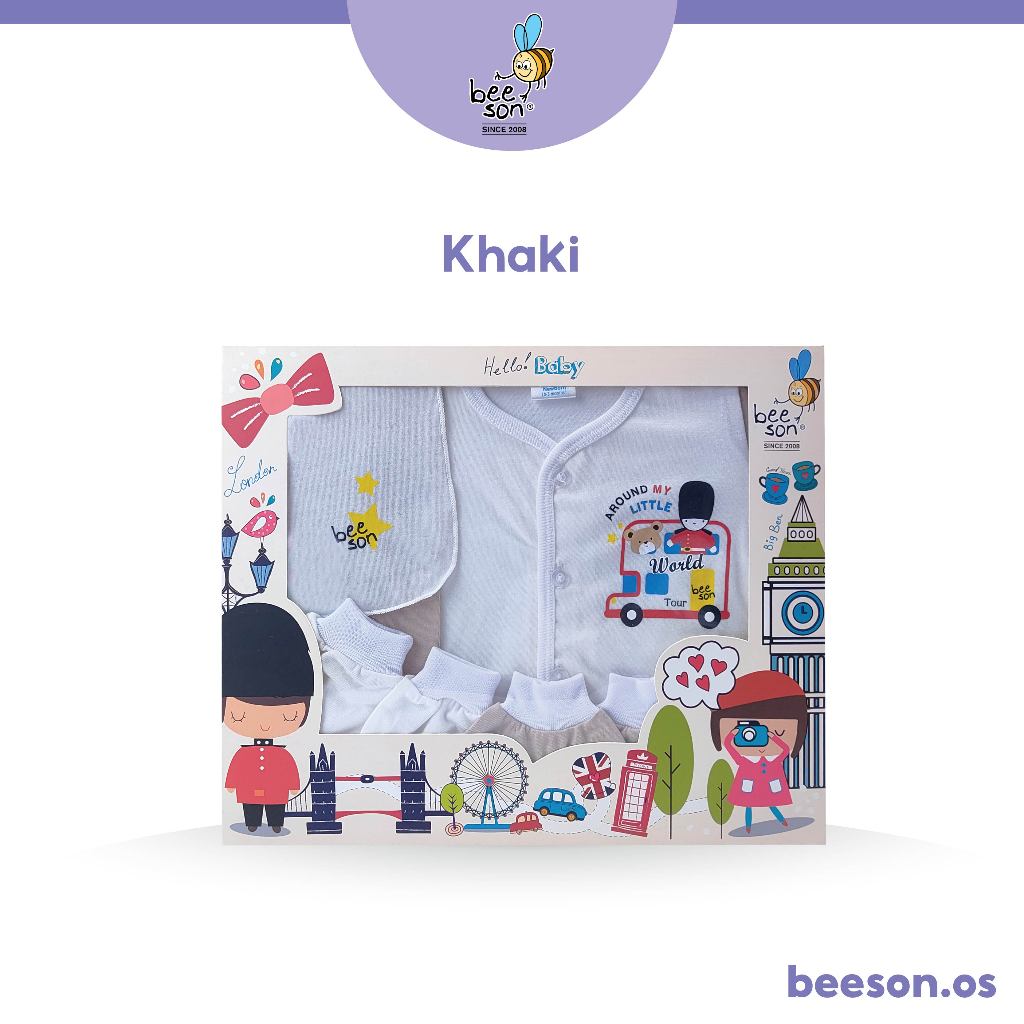 Beeson 5in1 Newborn Baby Boy / Girl Hamper Gift Set Box 10902