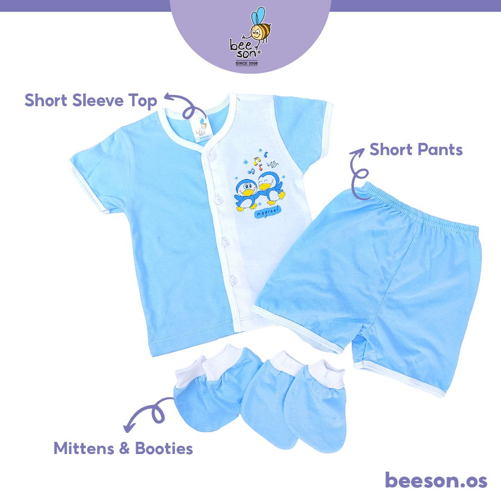 Beeson 4in1 Newborn Baby Boy / Girl Hamper Gift Set Box 81280