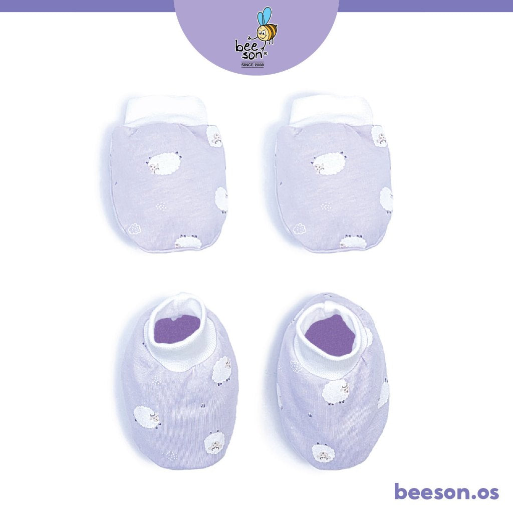 Beeson Newborn Baby Unisex Mittens & Booties Set 10564