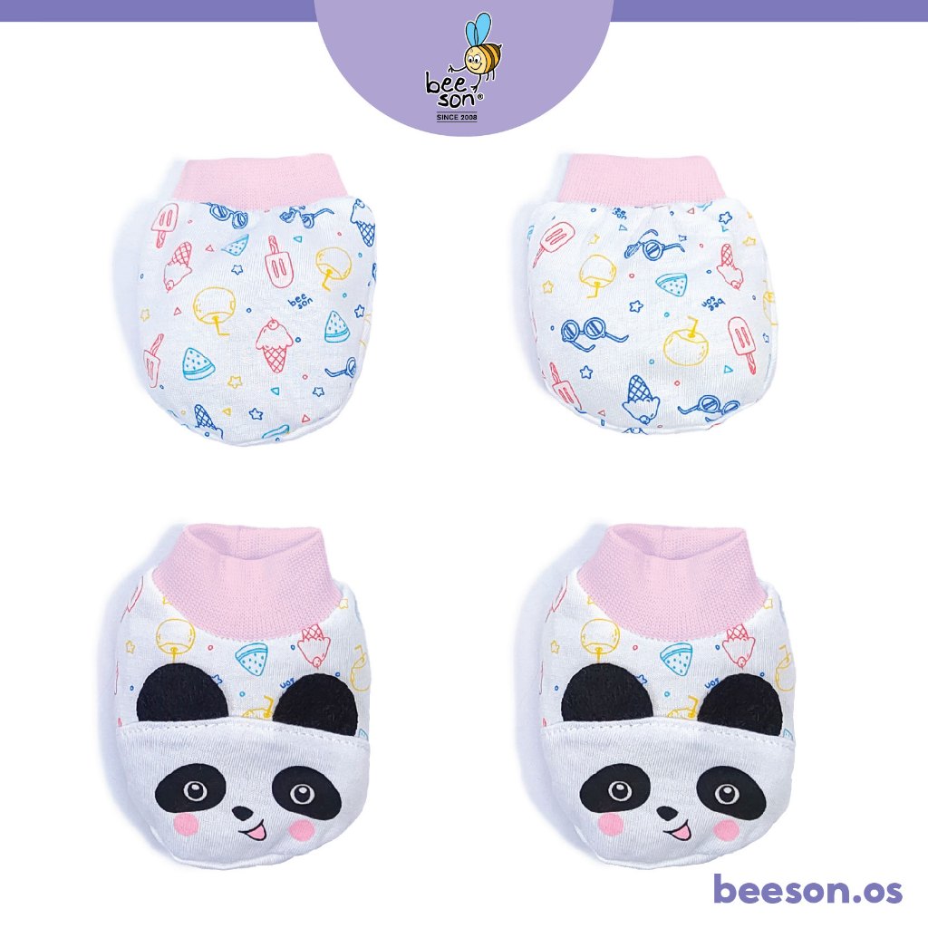 Beeson Newborn Baby Unisex Mittens & Booties Set 10566