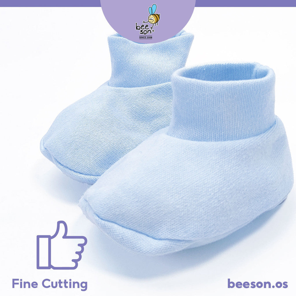 Beeson 3in1 Newborn Love Baby Mittens & Booties with Bonnet Set 10555