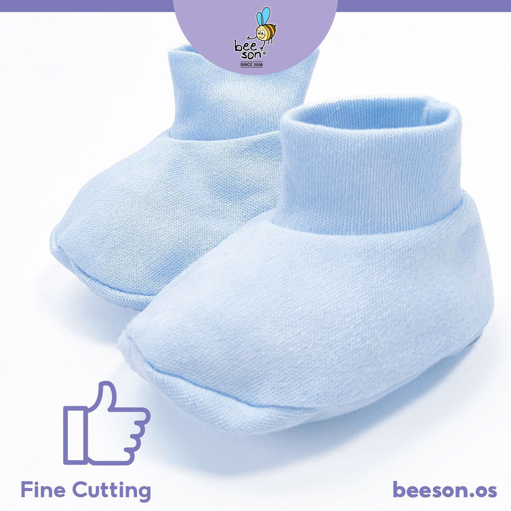 Beeson 3in1 Newborn Happy Baby Mittens & Booties with Bonnet Set 10554