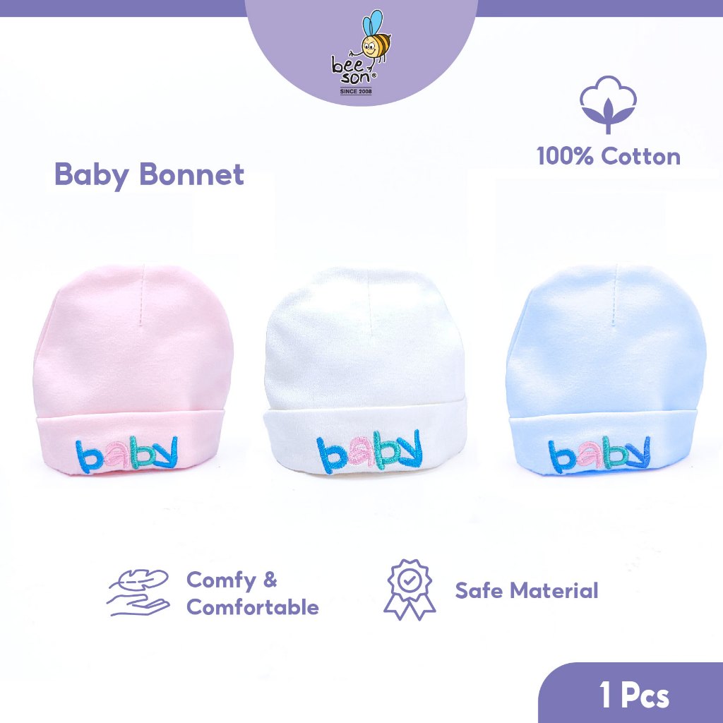 Beeson Unisex Baby Bonnet 10503