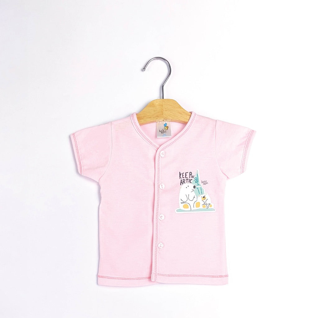 Beeson Newborn Baby Girl Short Sleeve with Short Pants Suit Set 13347