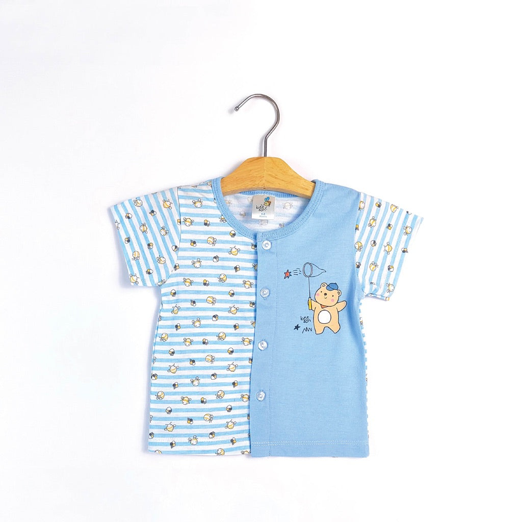 Beeson Newborn Baby Boy Short Sleeve with Short Pants Suit Set 12181