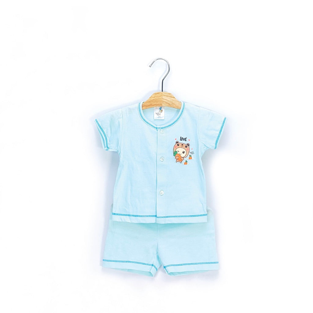 Beeson Newborn Baby Boy / Girl Short Sleeve with Short Pants Suit Set 13289