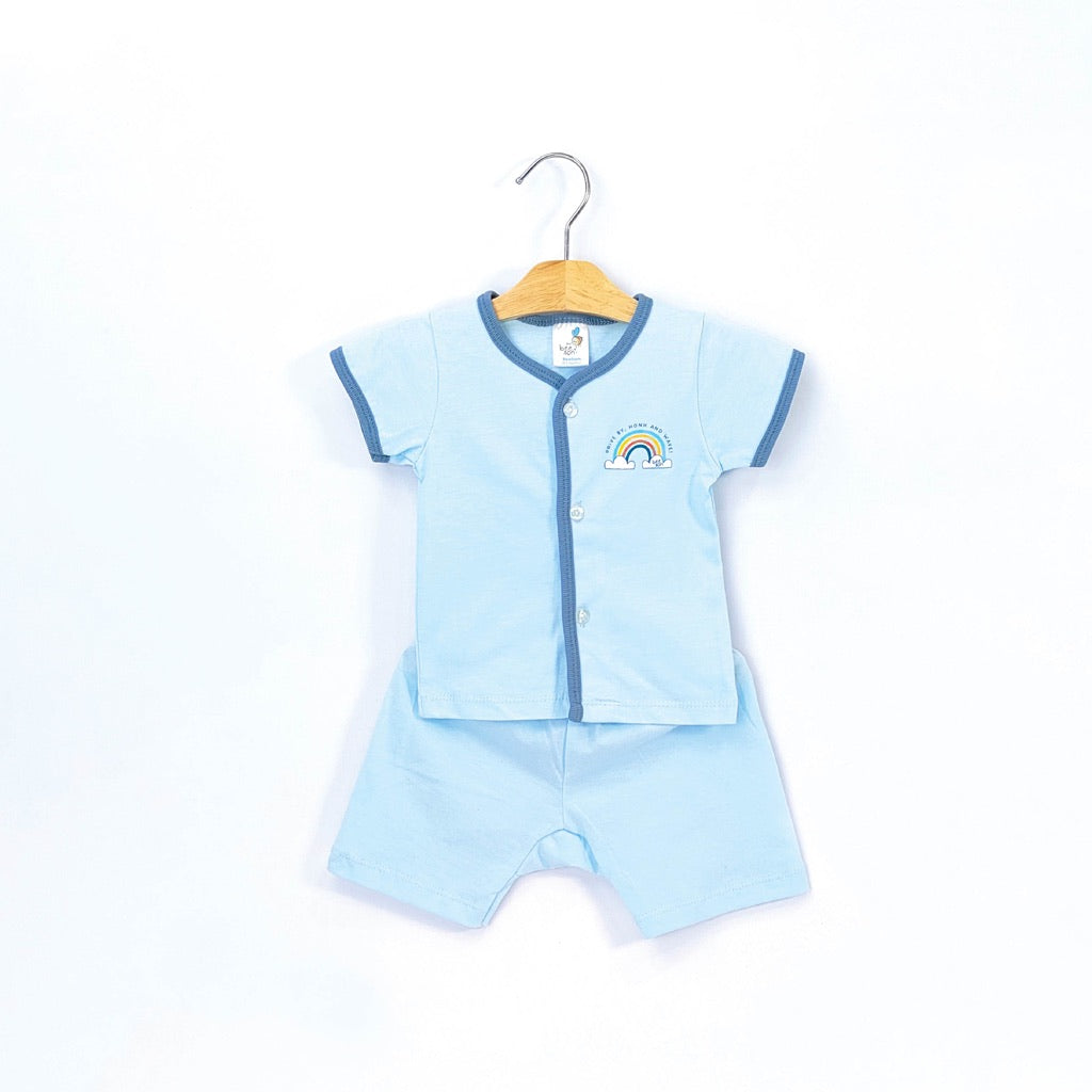 Beeson Newborn Baby Boy / Girl Short Sleeve with Short Pants Suit Set 12308