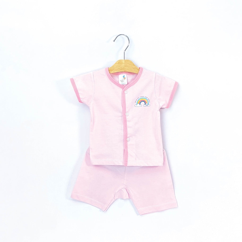 Beeson Newborn Baby Boy / Girl Short Sleeve with Short Pants Suit Set 12308