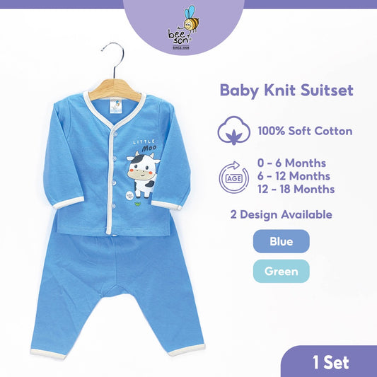 Beeson Newborn Baby Boy Long Sleeve with Long Pants Suit Set 13367