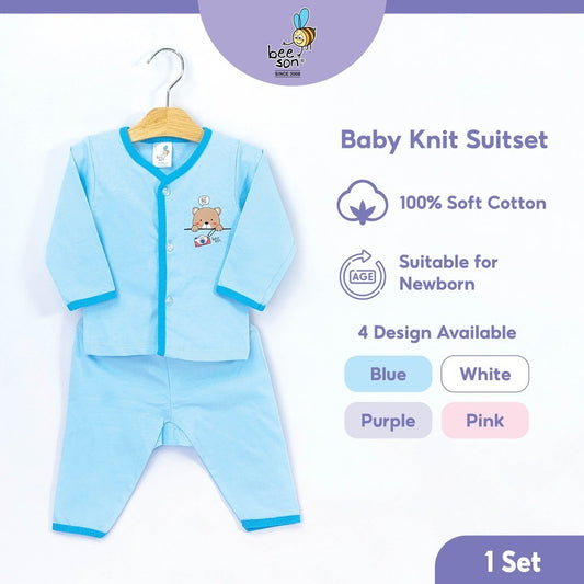 Beeson Newborn Baby Boy / Girl Long Sleeve with Long Pants Suit Set 12313