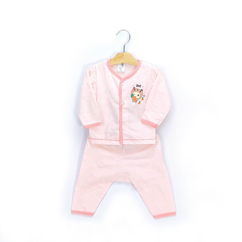 Beeson Newborn Baby Boy / Girl Long Sleeve with Long Pants Suit Set 13291