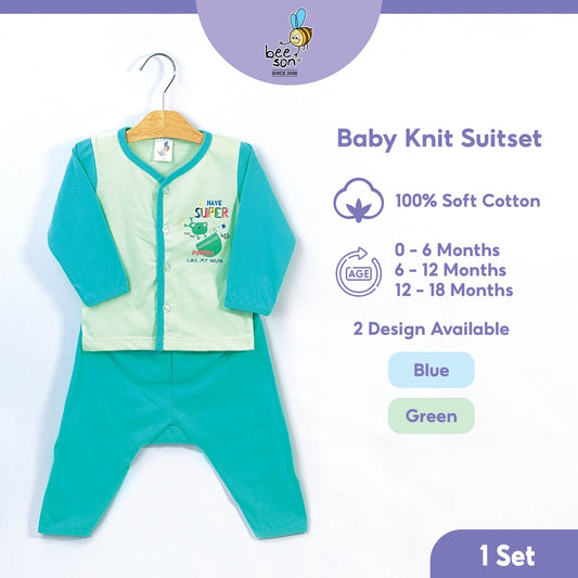 Beeson Newborn Baby Boy Long Sleeve with Long Pants Suit Set 13295