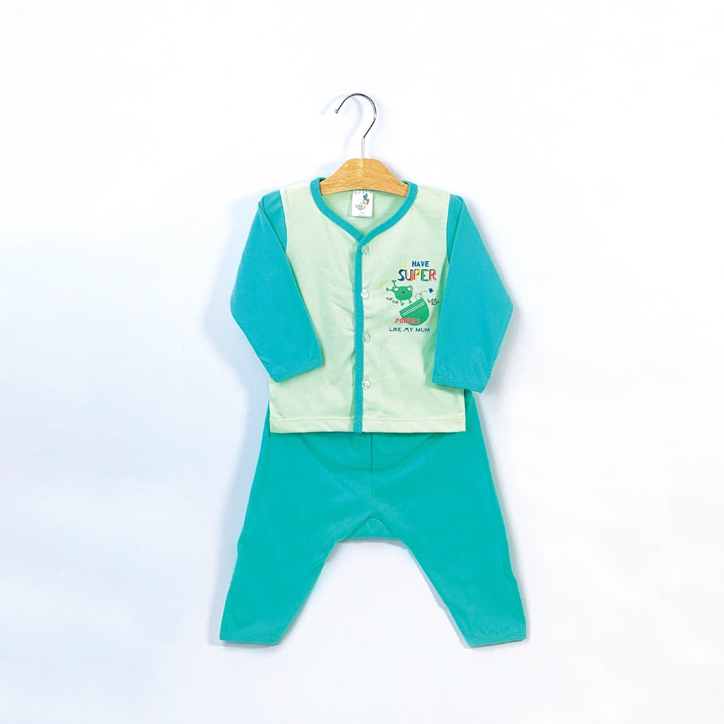 Beeson Newborn Baby Boy Long Sleeve with Long Pants Suit Set 13295