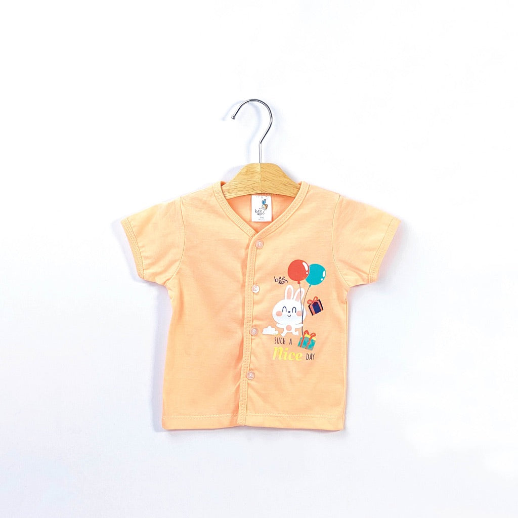 Beeson Newborn Baby Boy / Girl Short Sleeve with Long Pants Suit Set 13298