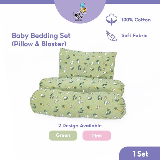 Beeson 3in1 Baby Bedding Set With Bolsters & Pillow 10731