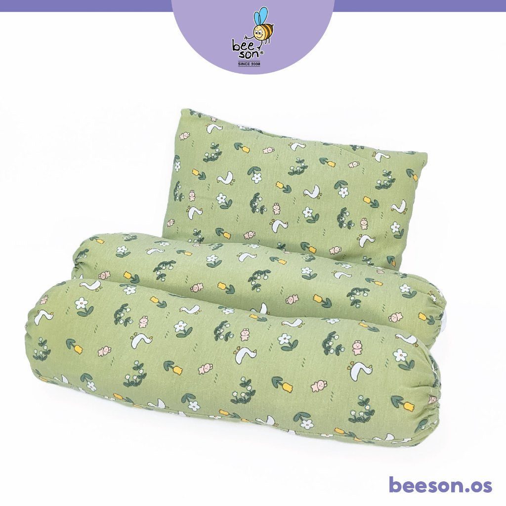 Beeson 3in1 Baby Bedding Set With Bolsters & Pillow 10731