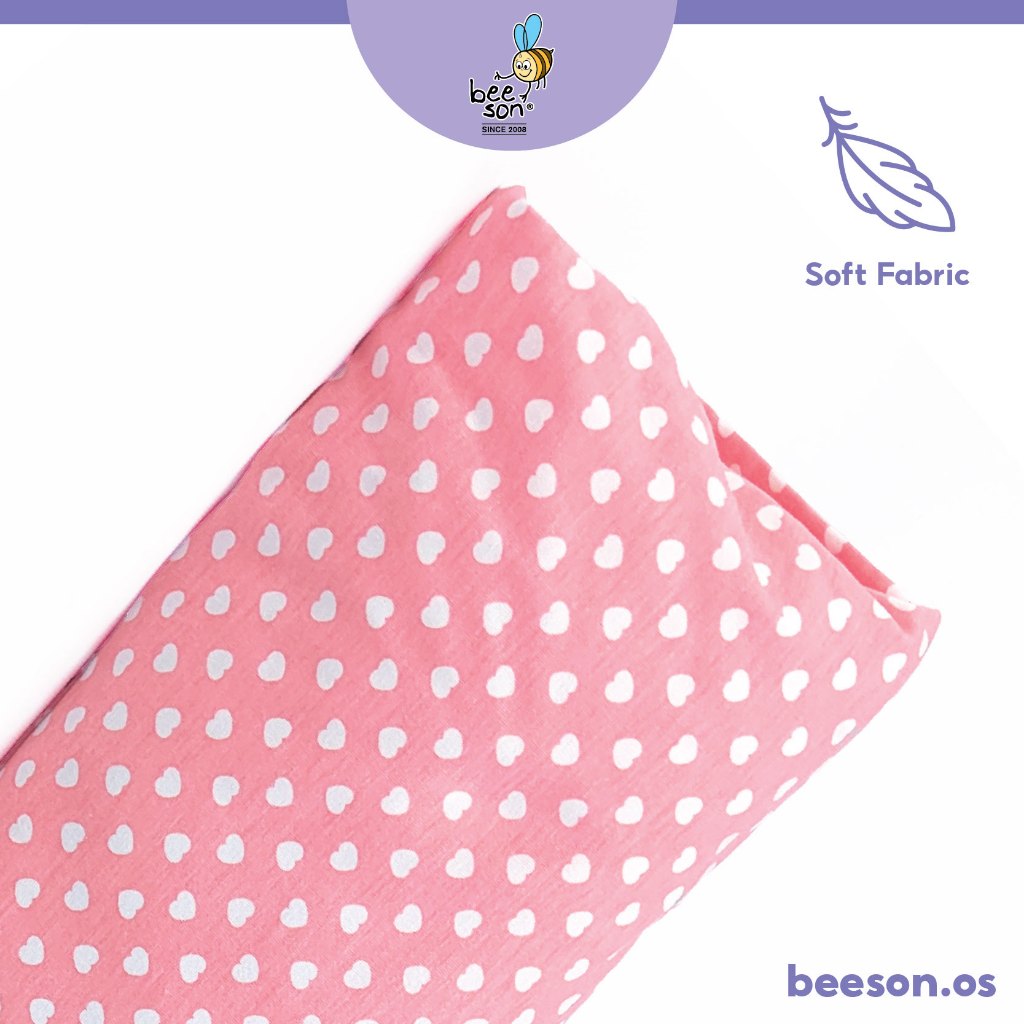 Beeson 3in1 Baby Bedding Set With Pillow + Bolster + Comforter 10738 10739