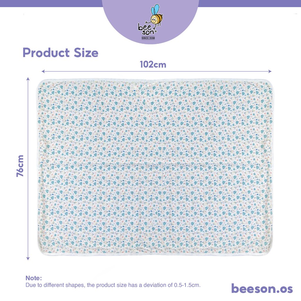 Beeson 3in1 Baby Bedding Set With Pillow + Bolster + Comforter 10738 10739