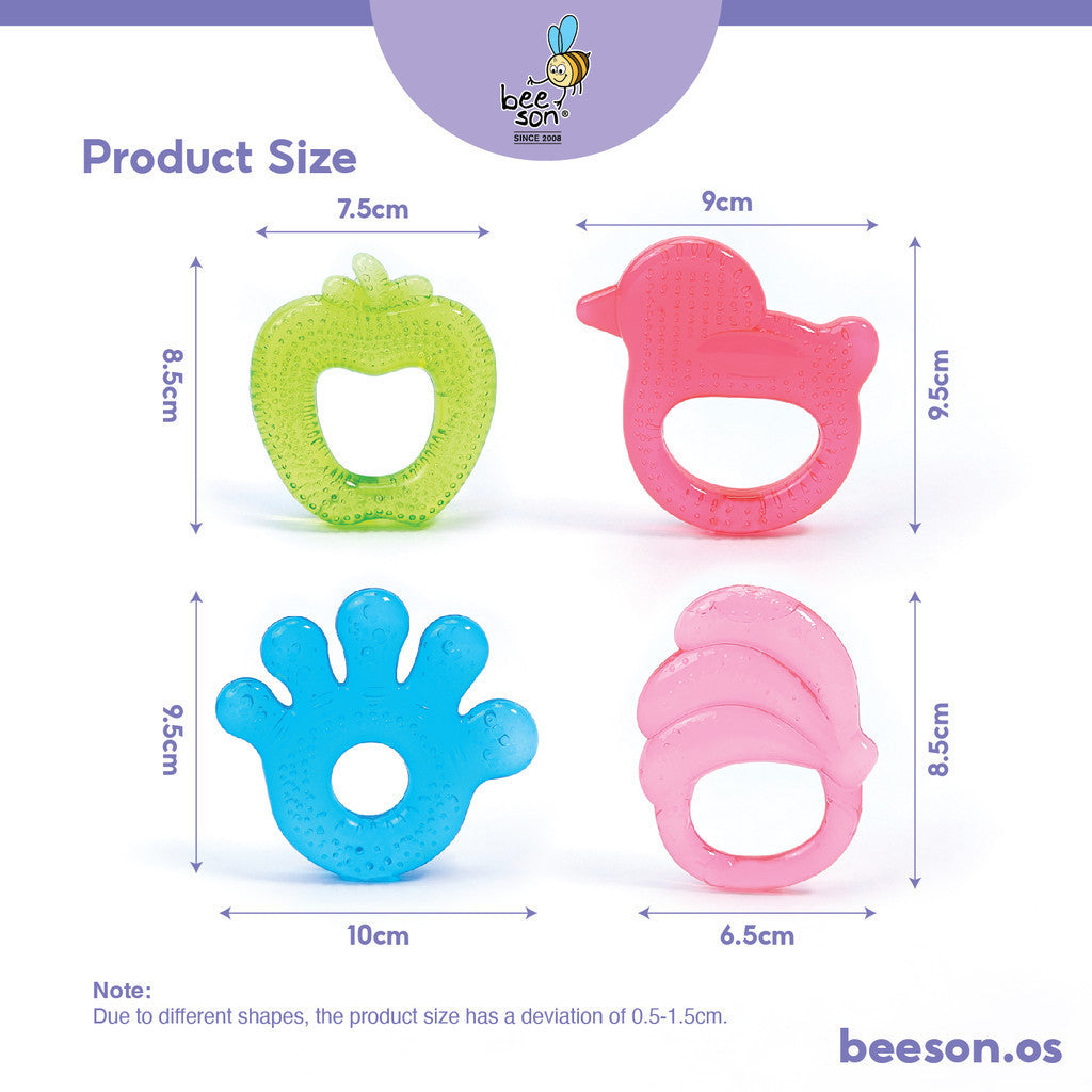 Beeson Soft Water Filled Silicone Baby Teether 85811