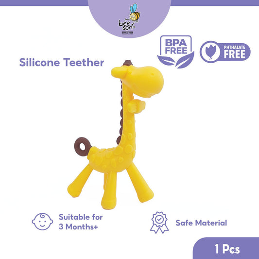 Beeson Giraffe Silicone Baby Teether 80804