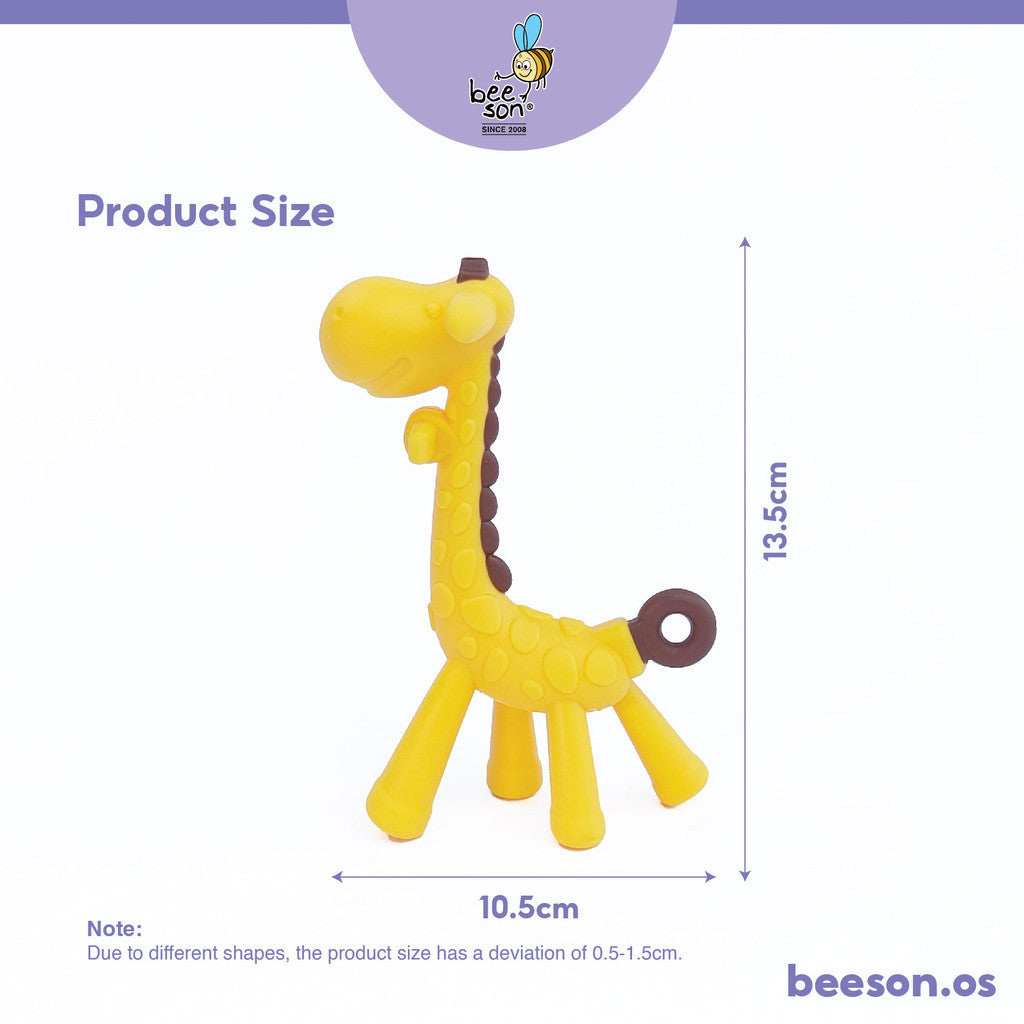 Beeson Giraffe Silicone Baby Teether 80804