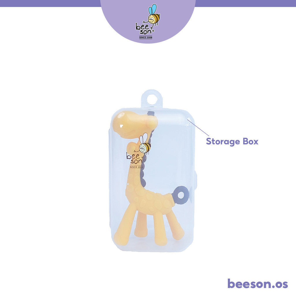 Beeson Giraffe Silicone Baby Teether 80804