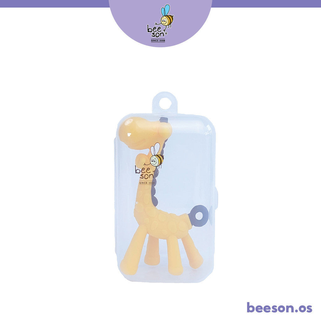 Beeson Giraffe Silicone Baby Teether 80804