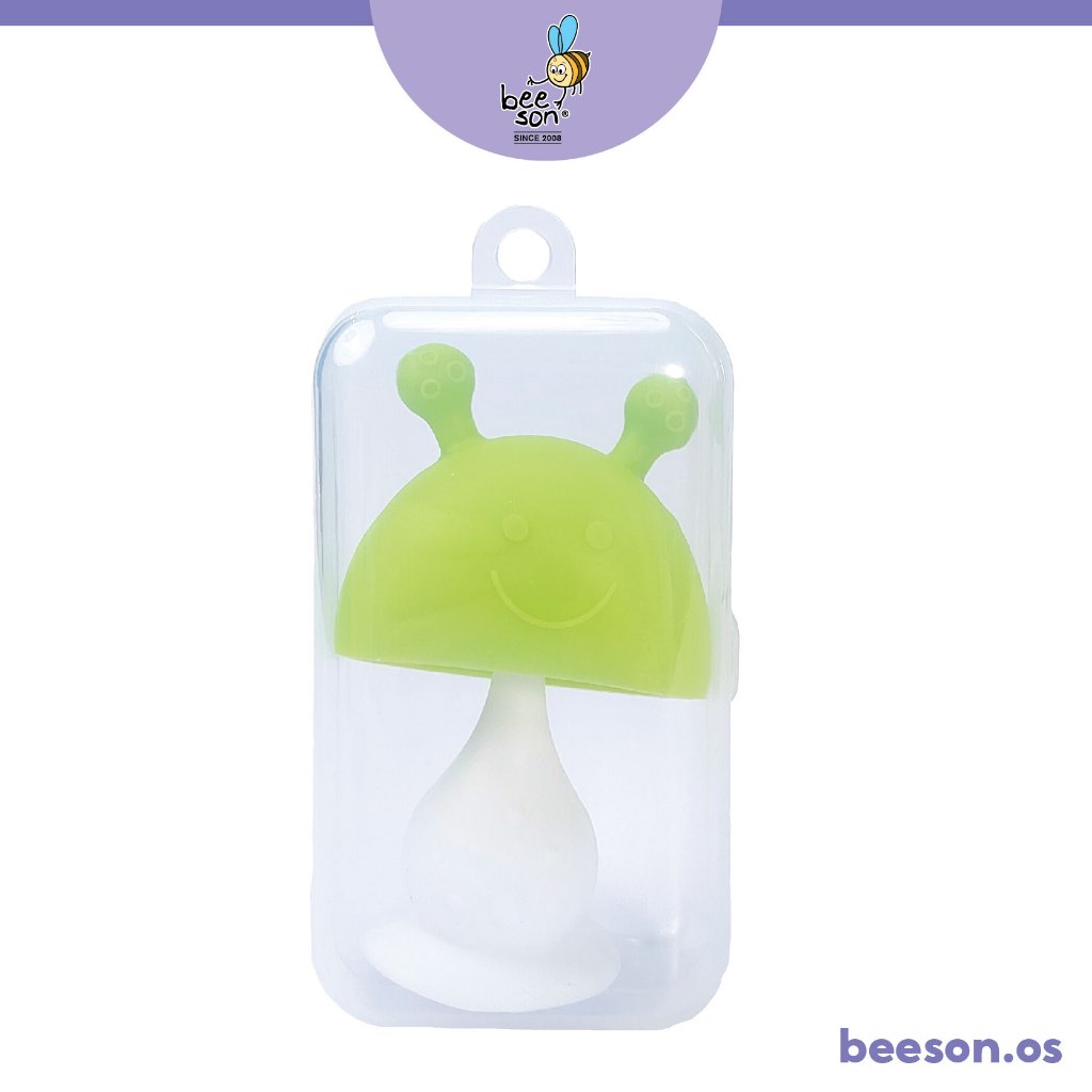 Beeson Mushroom Silicone Baby Teether 80811