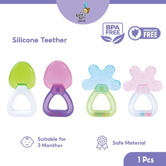 Beeson Soft Water Filled Baby Teether With Handle 80808