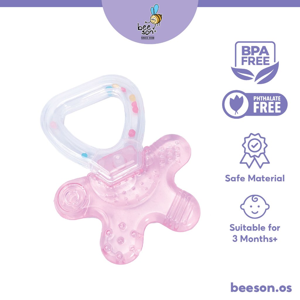 Beeson Soft Water Filled Baby Teether With Handle 80808